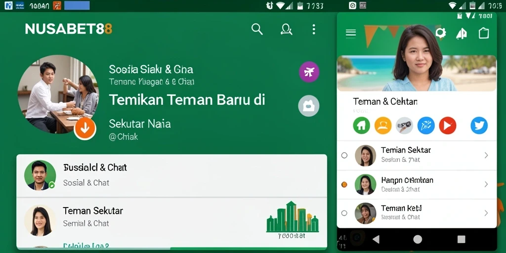 Tampilan antarmuka NUSABET88 yang menarik dan mudah digunakan.
